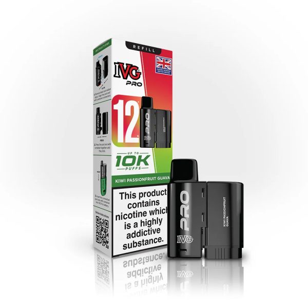 IVG Pro 12 Pod & Refill Kiwi Passionfruit Guava