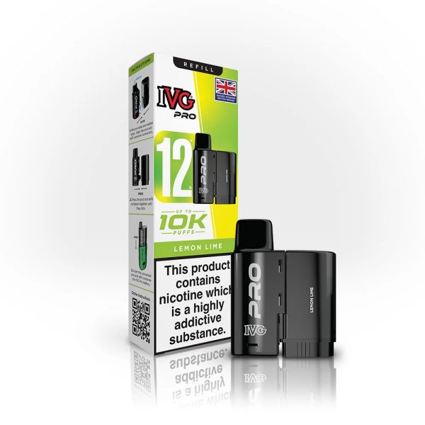 IVG Pro 12 Pod & Refill Lemon Lime