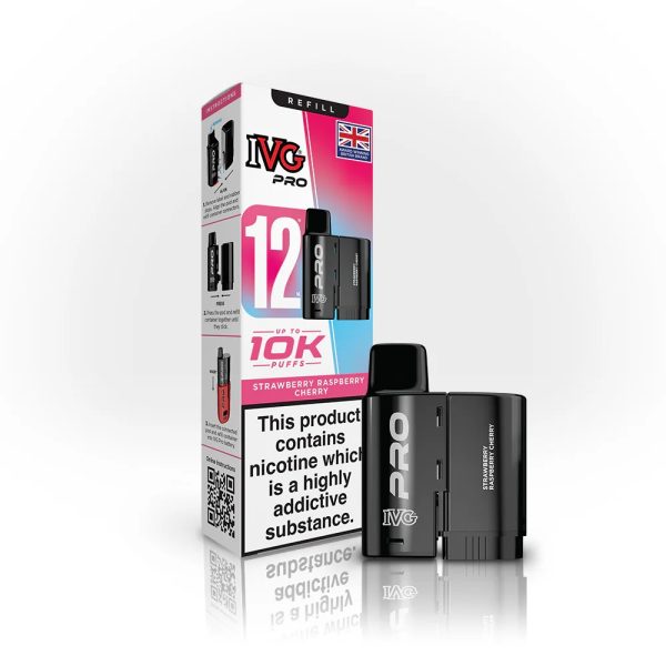 IVG Pro 12 Pod & Refill Strawberry Raspberry Cherry