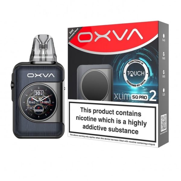 Oxva XLIM SQ Pro 2 Pod Kit Gunmetal Wood