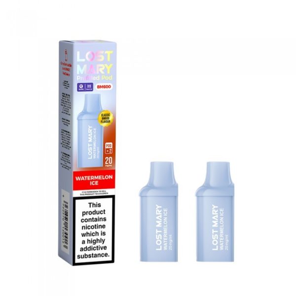 Lost Mary BM600 Replaceable Pods (2 Pack) Watermelon ice