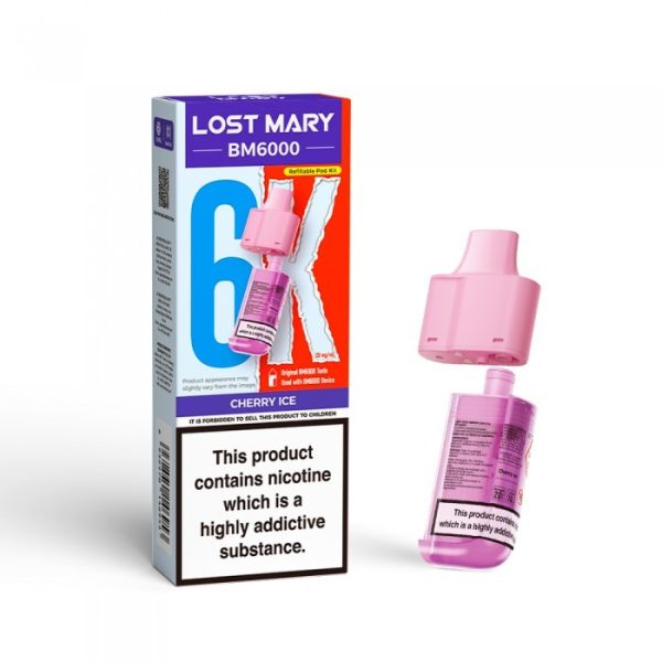 Lost Mary BM6000 Replaceable Pod Cherry Ice