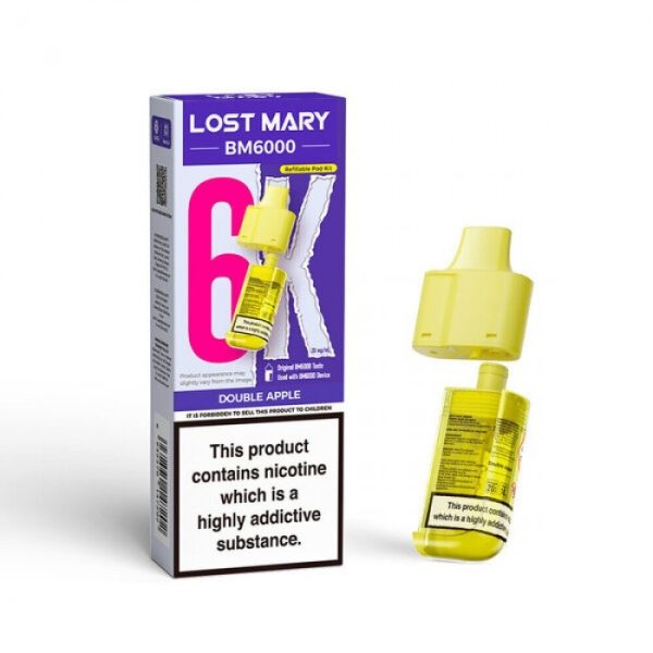 Lost Mary BM6000 Replaceable Pod Double Apple