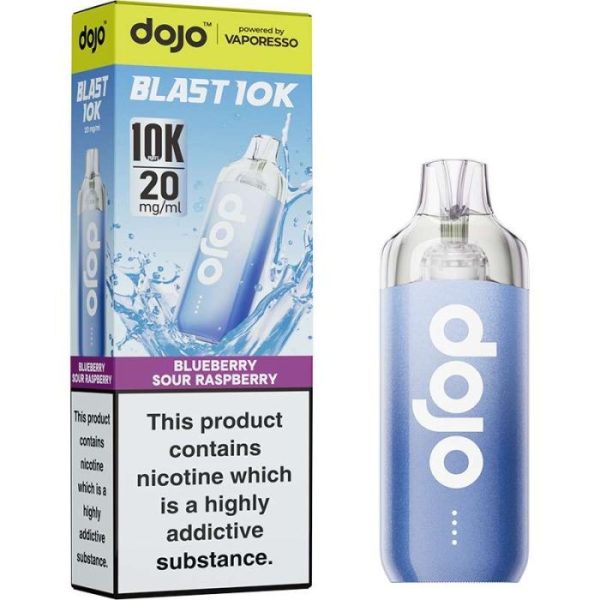 DOJO BLAST 10K Pod Kit Powered by Vaporesso Blue Sour Raspberry
